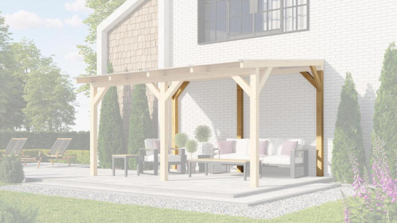 WEKA Přídavné nohy pro pergolu 672 vel. 3-4