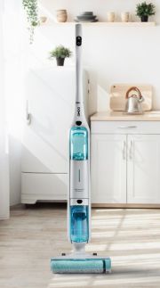 Podlahový čistič 2v1 s odsáváním - DOMO DO253SW, Napájení: Li-ion 21,9 V (2600 mAh)