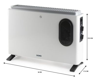 Konvektor s ventilátorem - DOMO DO7351CH, Příkon: 2000 W