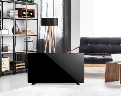 Skleněný teplovzdušný konvektor s WIFI - DOMO DO7356CH, Příkon: 2 000 W, WIFI, dálkový ovladač, IP24, ECO funkce