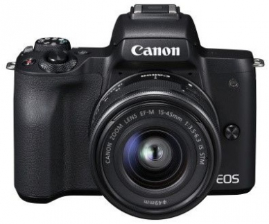 Canon EOS M50 Black + EF-M 15-45