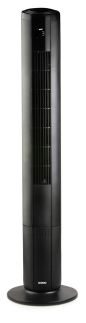 Sloupový ventilátor s ovládáním a podsvícením - DOMO DO8153, 106 cm, 50 W, abientní světlo