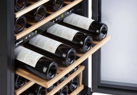 Domácí vinotéka na 45 lahví - dvouzónová - DOMO DO918WK