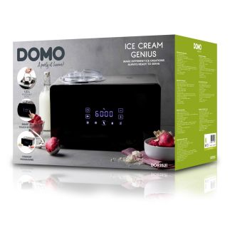 Zmrzlinovač s kompresorem a jogurtovač - DOMO DO9252I, Objem: 1,5 l