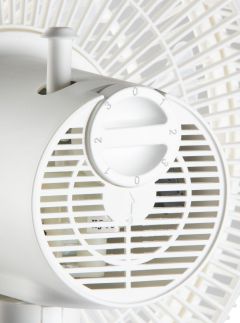 Stojanový ventilátor 2v1- bílý - DOMO DO8156, Průměr vrtule: 30,5 cm