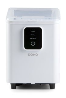 Výrobník ledu - bílý, kompresorový - DOMO DO9292IB, Výrobní kapacita: 12 kg / 24 hod, Nádržka na vodu : 0,8 litru