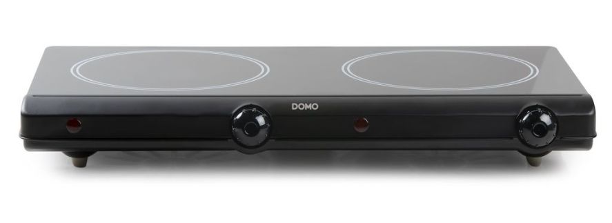 Dvouplotýnkový sklokeramický vařič - DOMO DO339KP, Příkon: 2500 W, Průměr plotny: 18 cm