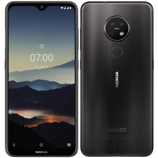 Mobilní telefon Nokia 7.2 Dual SIM - černý