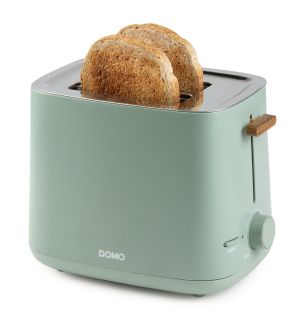 Topinkovač na 2 topinky - zelený - WOOD YOU - DOMO DO973T, 1 000 W