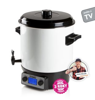 Plně automatický zavařovací hrnec s LCD - DOMO DO42324PC, plnoautomat s časovačem a termostatem