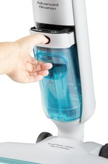 Podlahový čistič 2v1 s odsáváním - DOMO DO253SW, Napájení: Li-ion 21,9 V (2600 mAh)