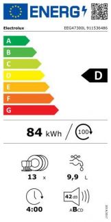 Myčka nádobí Electrolux 700 PRO GlassCare EEG47300L