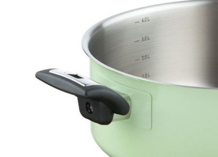 Kastrol COMFORT GREEN s poklicí, průměr 26 cm, objem 4.5 l