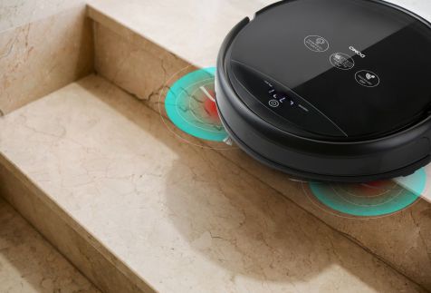 Robotický vysavač - DOMO DO7293SN, Baterie: Li-ion 14,8V, 2600 mAh, Sací podtlak: 1,2 kPa, 48 senzorů