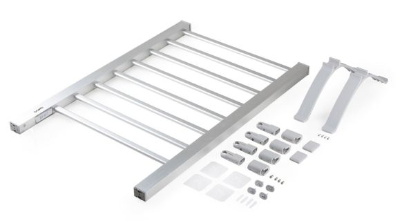 Elektrický topný žebřík - sušák na ručníky - DOMO DO7117DR, 150W, IPX4