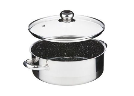 Kastrol CERAMMAX PRO STANDARD s poklicí, průměr 26 cm, objem 4.5 l, keramický povrch černý granit