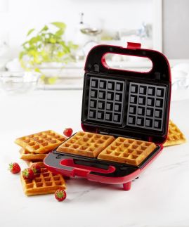 Vaflovač 5v1 - DOMO DO9242W, Příkon: 750 W