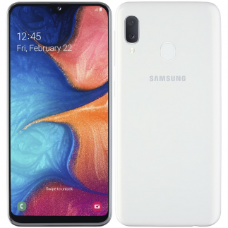 Mobilní telefon Samsung Galaxy A20e Dual SIM - bílý