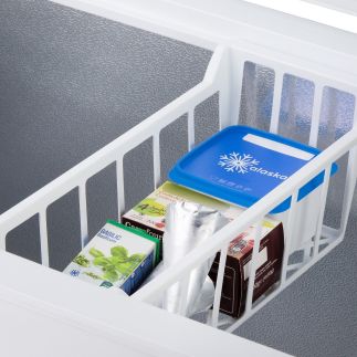 Pultový mrazák 2v1 - 293 litrů - bílá - PRIMO PR188DVK, Objem mrazáku: 293 l , Třída: D