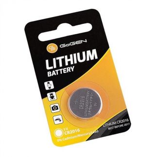 Baterie lithiová GoGEN CR2016, blistr 1ks