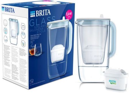 Brita Skleněná konvice 2,5l sv. modrá