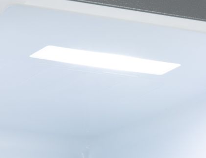 Lednička s mrazákem - D - 555 L - nerezová ocel - DO99506M, Objem chladničky: 349 l, Objem mrazáku: 206 l, Třída: D