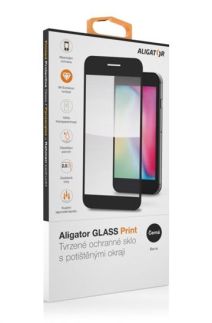 ALI GLASS PRINT iPh 15 Pro černá GLP0231