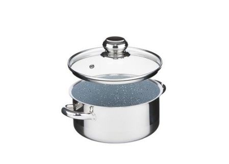 Rendlík CERAMMAX PRO STANDARD s poklicí, průměr 18 cm, objem 2.0 l, keramický povrch šedý granit