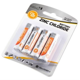 Baterie zinkochloridová GoGEN AA, R6, blistr 4ks