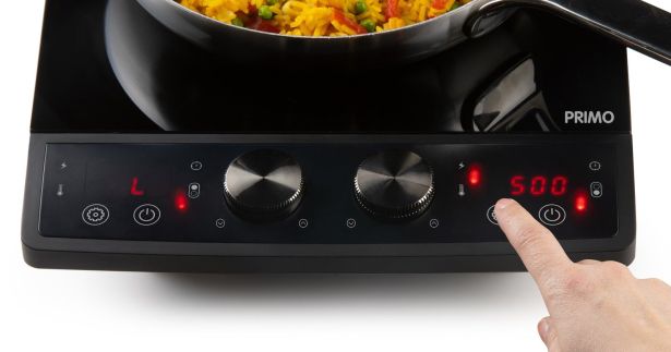Indukční vařič - vertikální dvouplotýnka - PRIMO PR304IKP