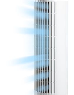 Ventilátor sloupový s dálkovým ovládáním- DOMO DO8154, 76 cm, 35 W