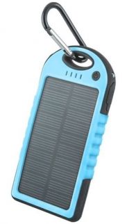 Setty solární power banka 5000mAh modrá