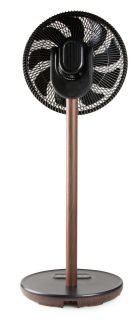 Stojanový ventilátor s 3D oscilací - Wood Style - DOMO DO8155, 33 cm, dálkové ovládání 