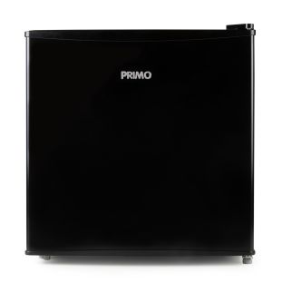 Mini lednice s mrazící přihrádkou - černá - E - PRIMO PR126FR, Objem: 43 l, Třída: E, (š x h x v): 47,2 x 45 x 49,5 cm