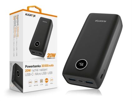 ALI PB PD 20W+QC 22,5A,30000mAh PBPD30BK