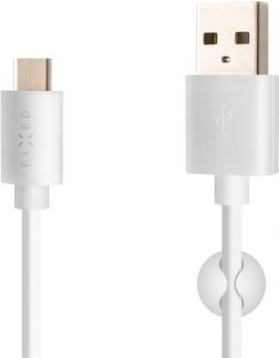 FIXED 1m USB-C kabel, bílý FIXD-UC-WH