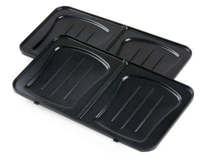 Sendvičovač - Gril - Vaflovač - 3v1 - zelený - DOMO DO9276C, příkon 1 100 W, termostat, zelená barva