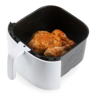 Horkovzdušná fritéza 8 l - digitální - DOMO DO1148FR, 8 litrů, bílá, digitální 
