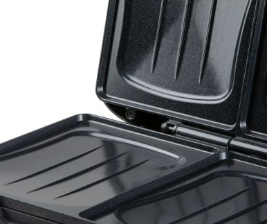 Sendvičovač na 2 XL sendviče - černý - DOMO DO9297C, Příkon: 900W