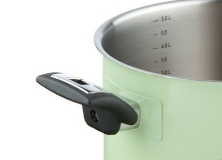 Hrnec COMFORT GREEN s poklicí, průměr 22 cm, objem 5.5 l