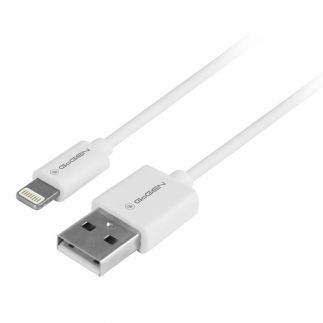 Kabel GoGEN USB / lightning, 2m - bílý