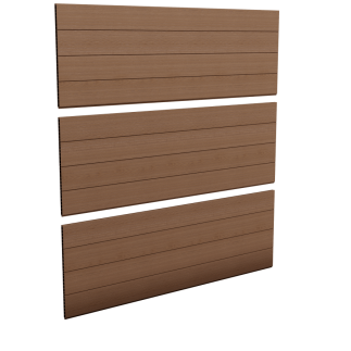 Plotový panel KETER FENCE KIT hnědý  (3x panel) 
