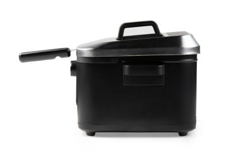 Fritéza s vyjímatelnou nádobou - 4 litry - DOMO DO545FR, Objem: 4 l, Příkon: 2000 W, Vyjímatelná nádoba