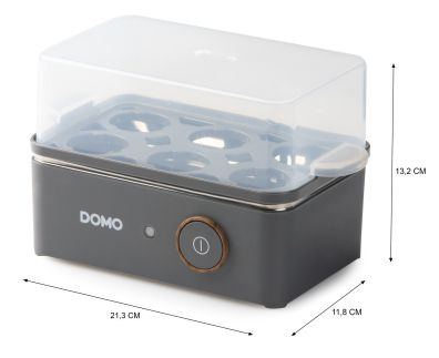 Elektrický vařič vajec - WOOD YOU - DOMO DO9283EK