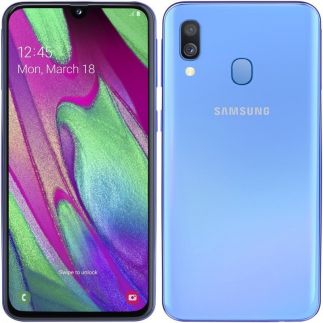 Mobilní telefon Samsung Galaxy A40 Dual SIM - modrý