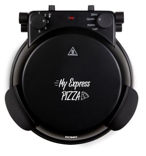 Pizza pec na čerstvou pizzu - DOMO DO9285PZ, 1200 W, až 400 °C, Ø 32 cm, žáruvzdorný keramický kámen