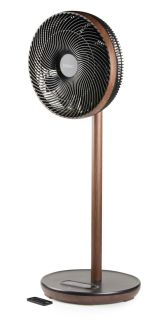 Stojanový ventilátor s 3D oscilací - Wood Style - DOMO DO8155, 33 cm, dálkové ovládání 