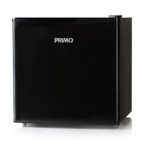 Mini lednice s mrazící přihrádkou - černá - E - PRIMO PR126FR, Objem: 43 l, Třída: E, (š x h x v): 47,2 x 45 x 49,5 cm