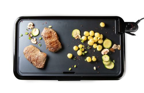 Stolní elektrický gril Plancha XXL - DOMO DO9263G, 55 x 30,5 cm, 2 200 W, termostat