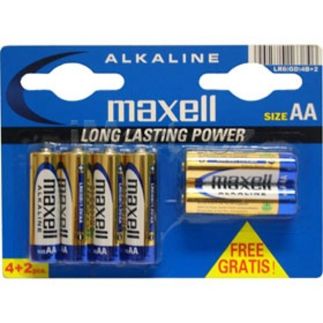 LR6 4+2PK BP ALK. 790230 MAXELL